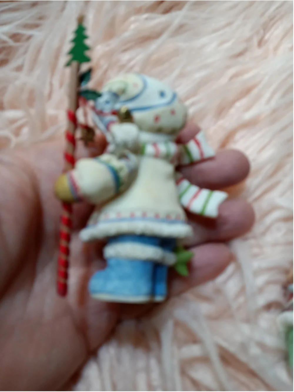 Cherished Teddies Thor 2008 Winter Loretta I'm Warm & Cozy Over You Ice skating
